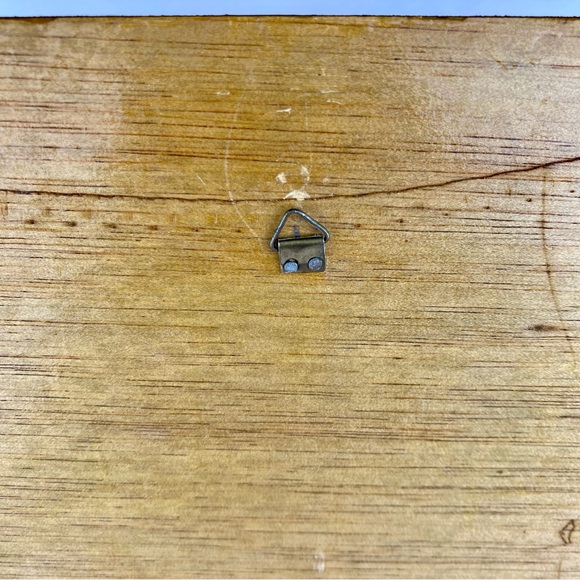 Vintage shell art picture, flowers, floral purple white, mother of pearl, Spain - Picture 10 of 13